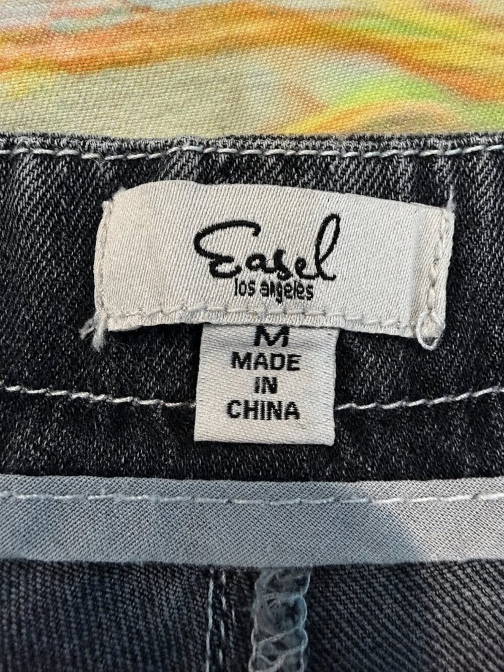🖤 Easel Black Mineral Washed Balloon Leg Jeans – Size M 🖤✨ - Picture 8 of 10